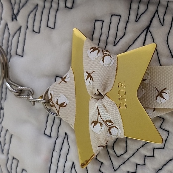 Dior Star tone Keychain/ bag charm #12 - Picture 2 of 4